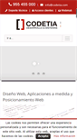 Mobile Screenshot of codetia.com